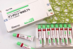 Review kem trị sẹo Gentacin của Nhật