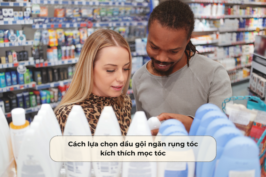 Cách lựa chọn dầu gội ngăn rụng tóc kích thích mọc tóc