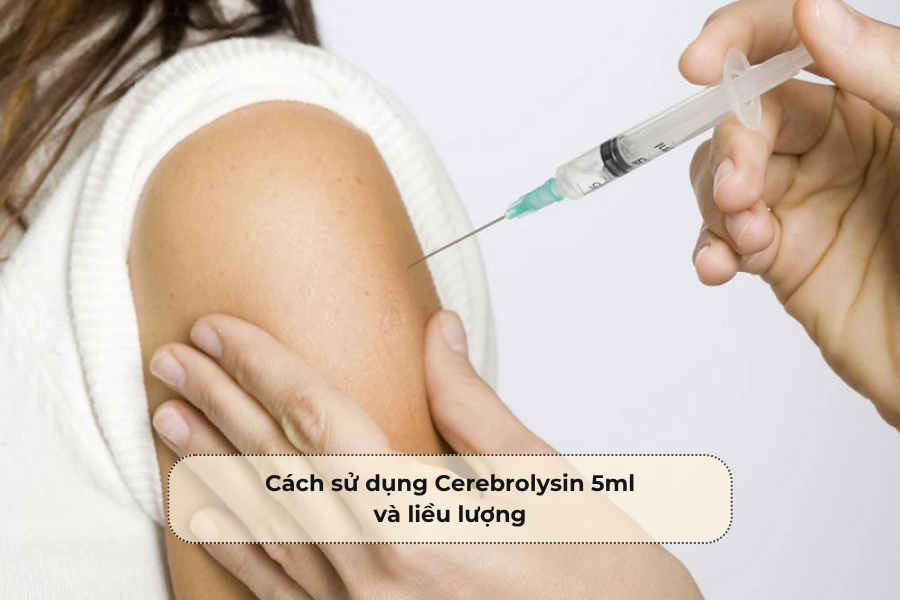 Cách sử dụng Cerebrolysin 5ml và lượng
