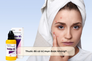 Thuốc đỏ có trị mụn được không