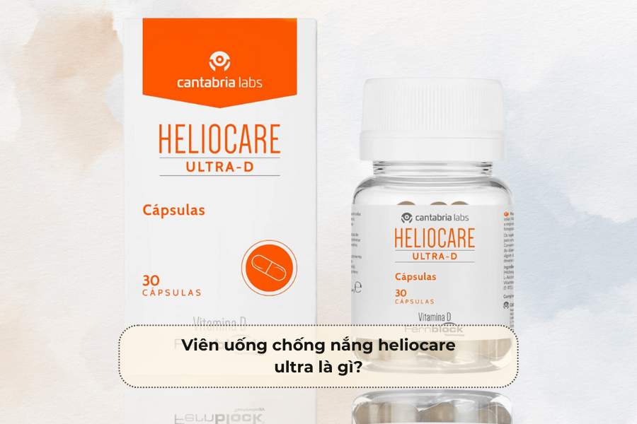 Viên uống chống nắng heliocare ultra là gì
