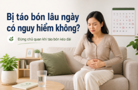 Bị táo bón lâu ngày có nguy hiểm không? Biến chứng và cách xử lý