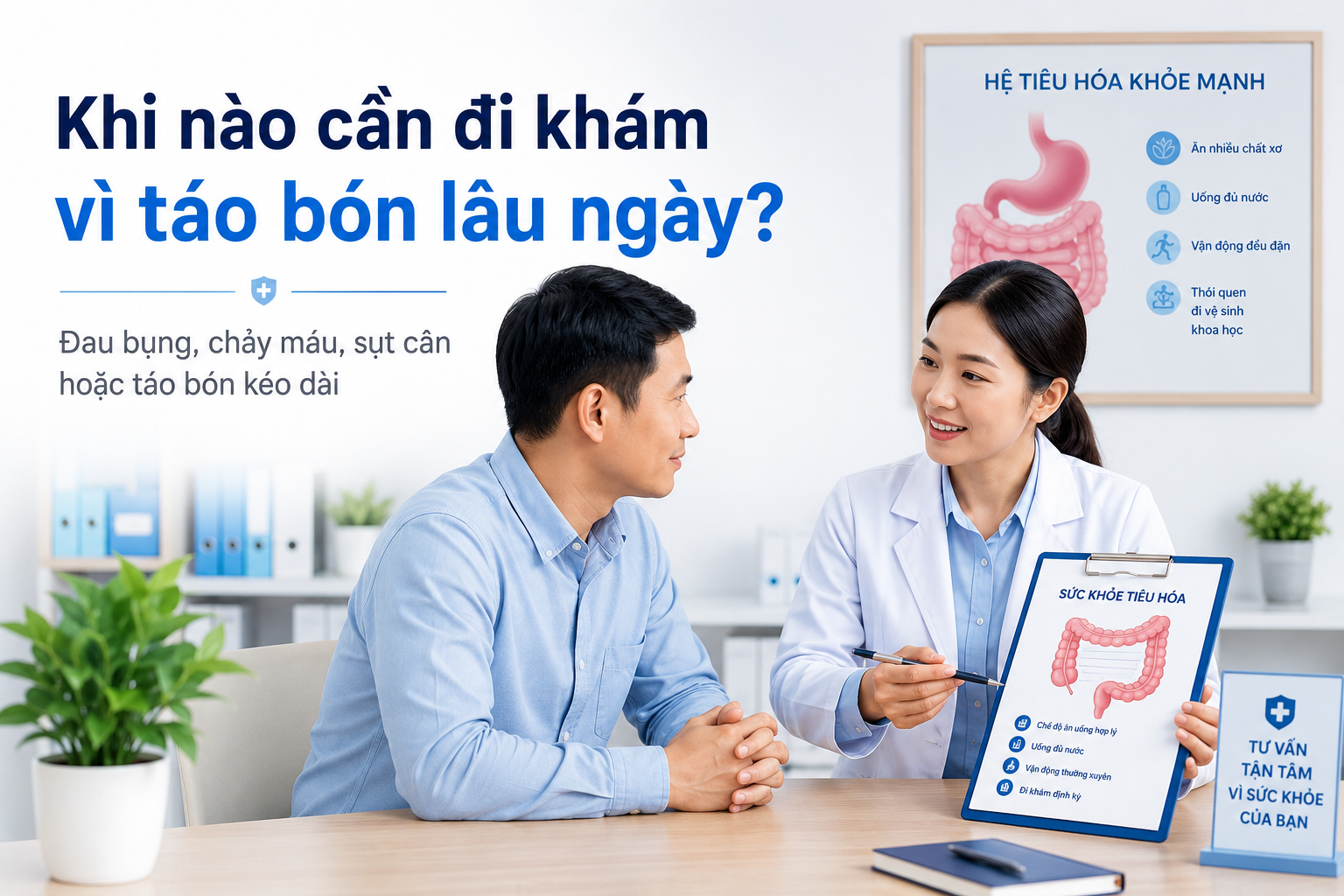 Khi nào bị táo bón lâu ngày cần đi khám?